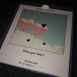 Unwritten Necklace & Earrings Set